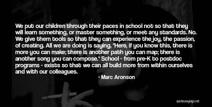 Standards In Education Quotes By Marc Aronson