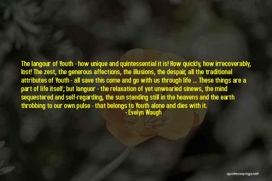 Standing Alone In Life Quotes By Evelyn Waugh