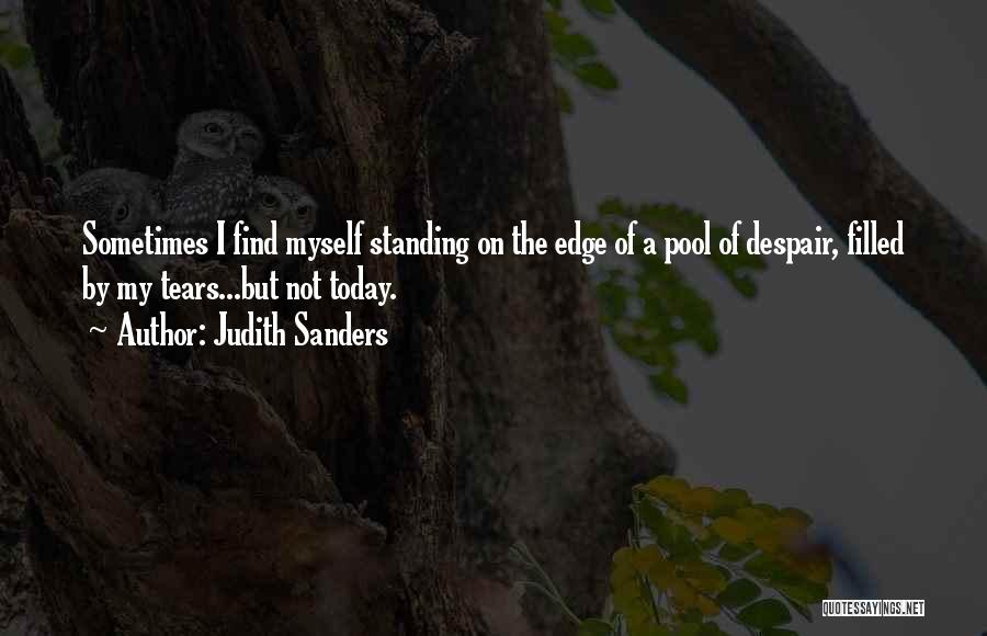 Standing By Myself Quotes By Judith Sanders