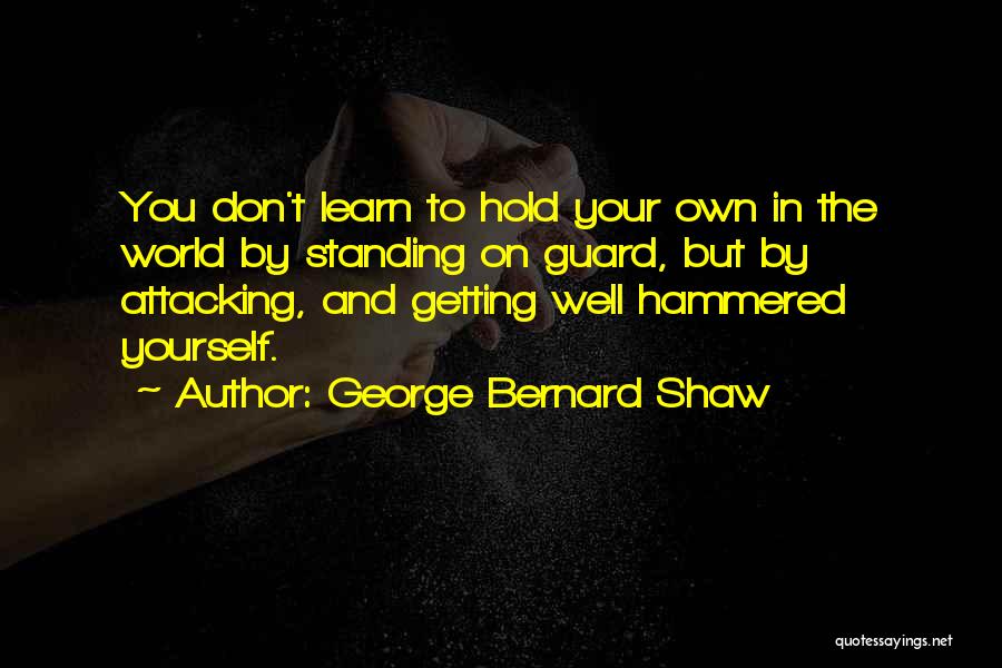 Standing By Quotes By George Bernard Shaw