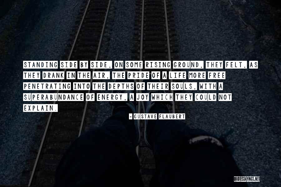 Standing By Side Quotes By Gustave Flaubert
