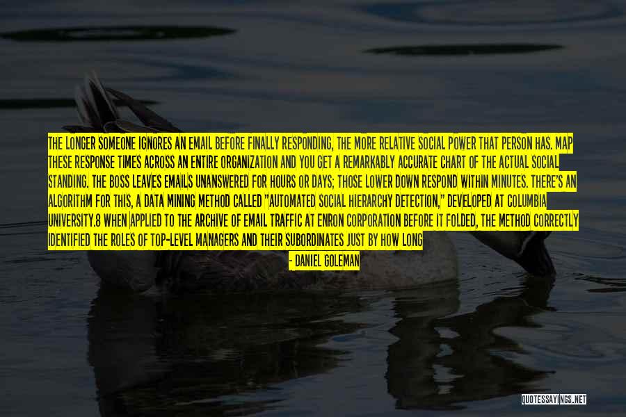 Standing By Someone Quotes By Daniel Goleman Standing By Someone Quotes By Daniel Goleman