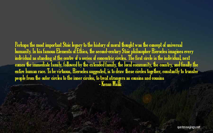 Standing By Your Family Quotes By Kenan Malik