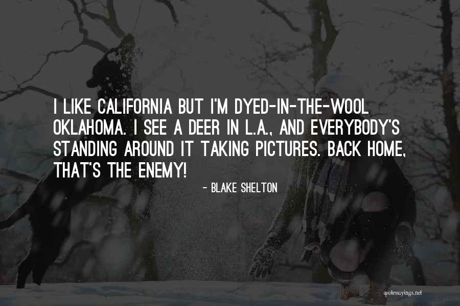 Standing Deer Quotes By Blake Shelton Standing Deer Quotes By Blake Shelton