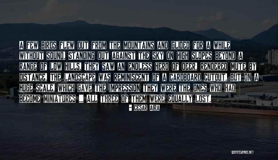 Standing Deer Quotes By Cesar Aira Standing Deer Quotes By Cesar Aira