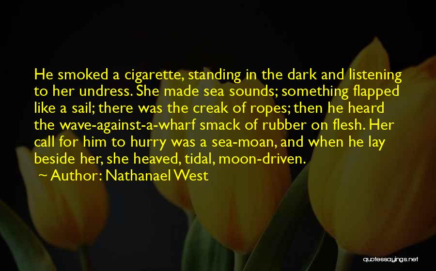 Standing For Something Quotes By Nathanael West