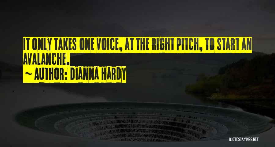 Standing For What's Right Quotes By Dianna Hardy