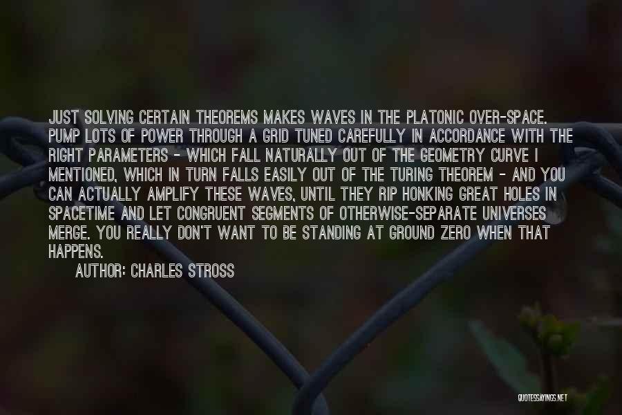 Standing Ground Quotes By Charles Stross