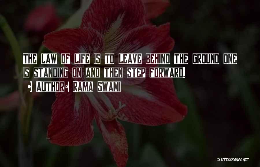 Standing Ground Quotes By Rama Swami