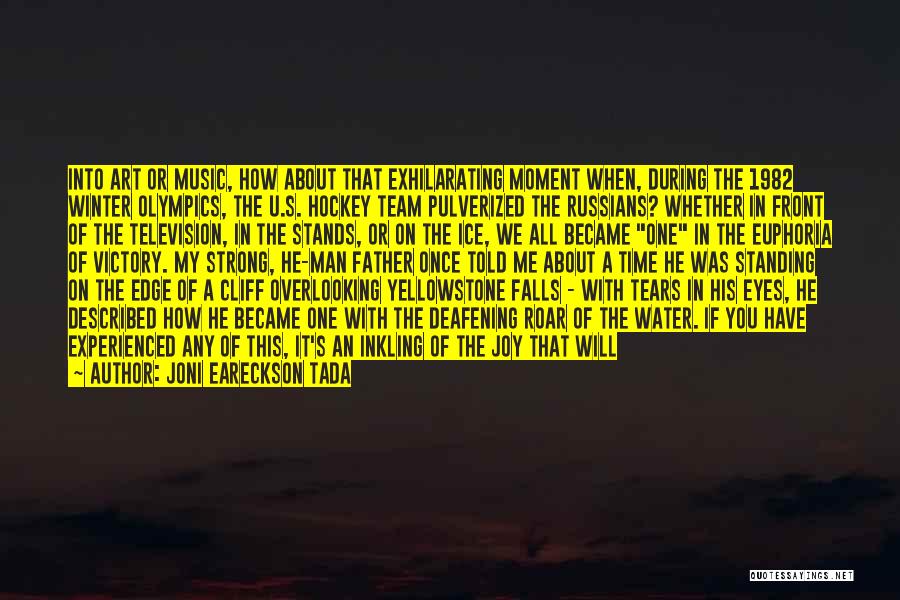 Standing On A Edge Quotes By Joni Eareckson Tada