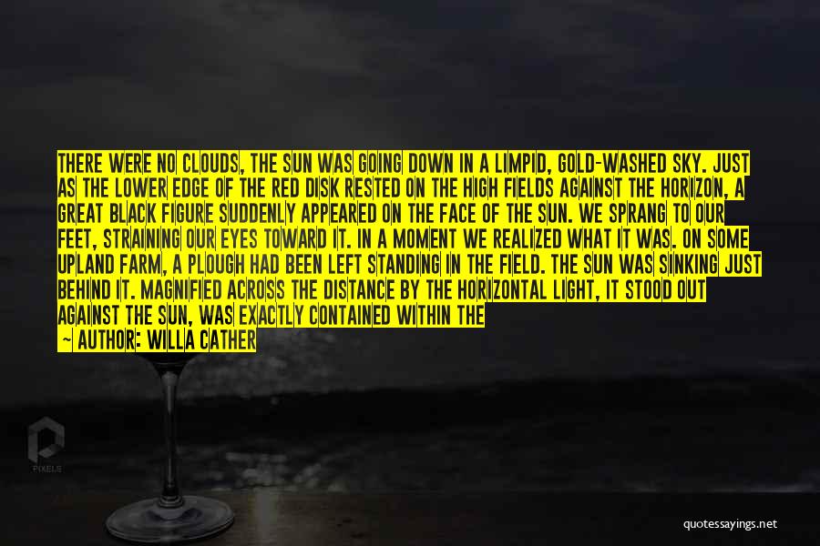 Standing On A Edge Quotes By Willa Cather