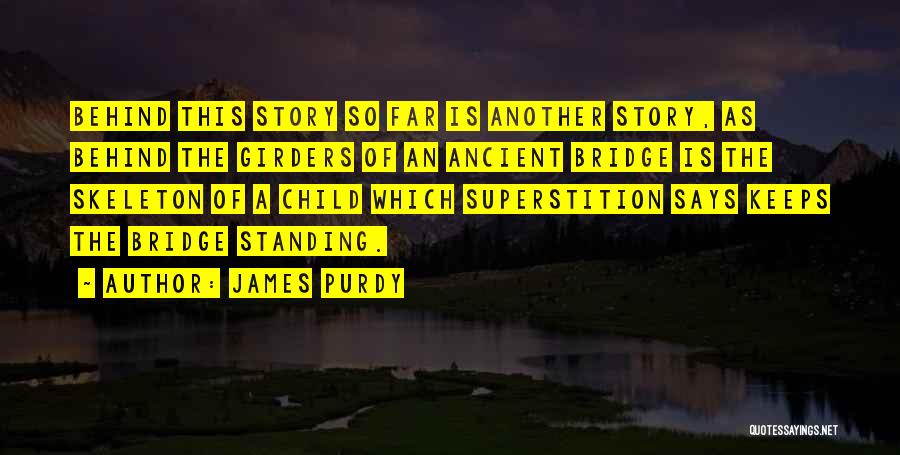 Standing On Bridge Quotes By James Purdy