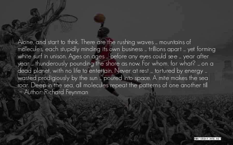 Standing Out In Business Quotes By Richard Feynman