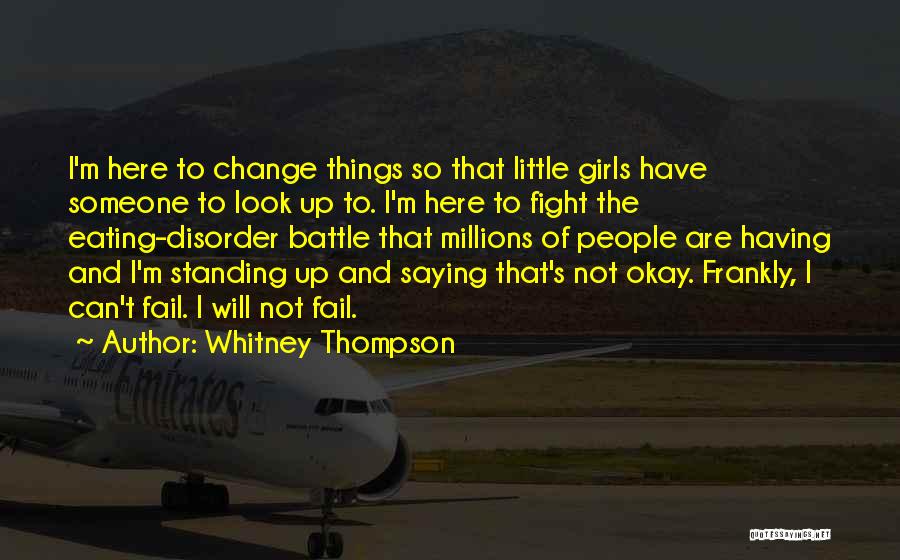 Standing Someone Up Quotes By Whitney Thompson