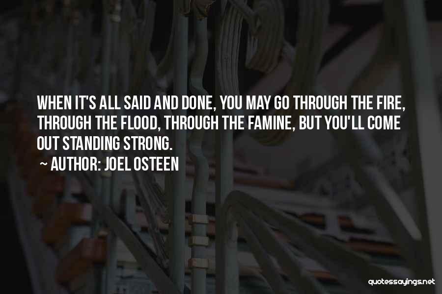Standing Strong On Your Own Quotes By Joel Osteen