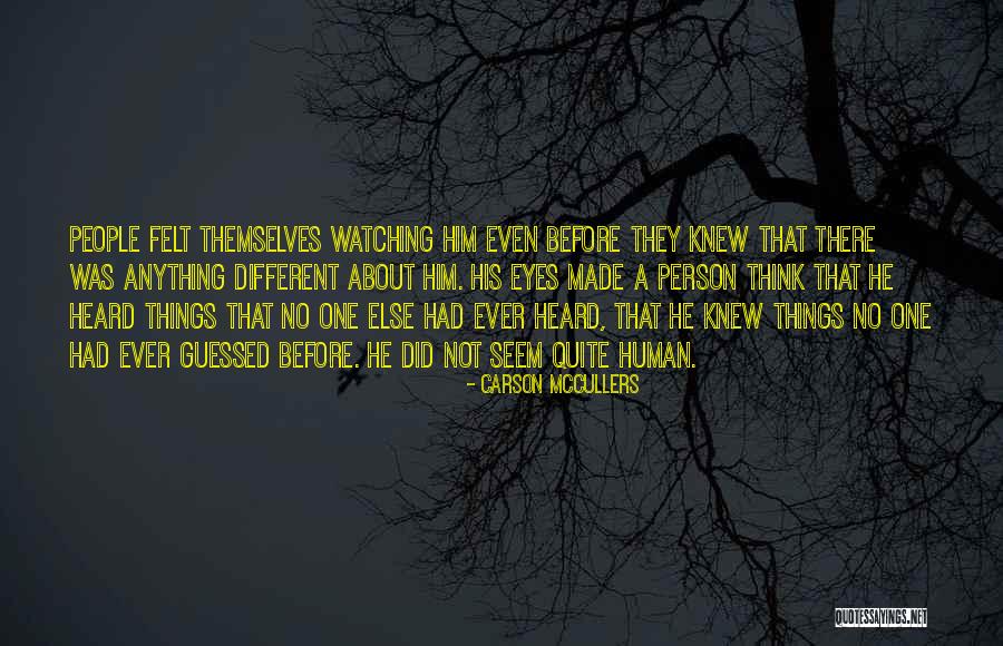 Standing Up For Someone Else Quotes By Carson McCullers Standing Up For Someone Else Quotes By Carson McCullers