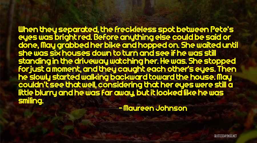 Standing Up For Someone Else Quotes By Maureen Johnson Standing Up For Someone Else Quotes By Maureen Johnson