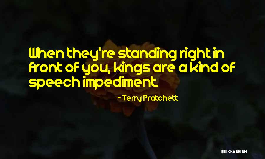 Standing Up For What You Think Is Right Quotes By Terry Pratchett