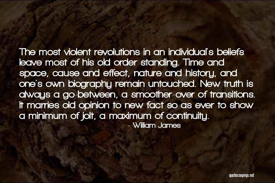 Standing Up For Your Beliefs Quotes By William James Standing Up For Your Beliefs Quotes By William James