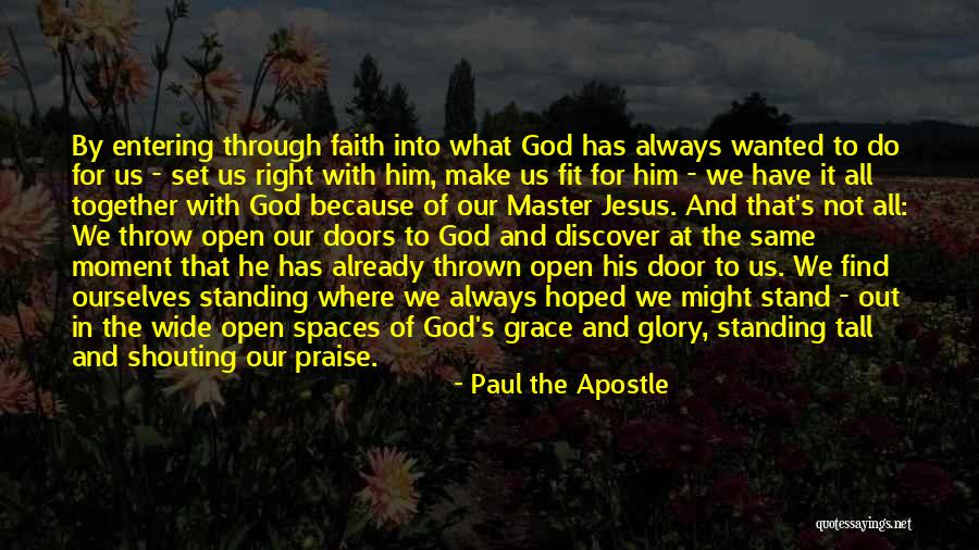 Standing Up Tall Quotes By Paul The Apostle Standing Up Tall Quotes By Paul The Apostle