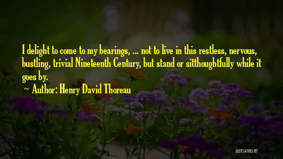 Standoffs Quotes By Henry David Thoreau