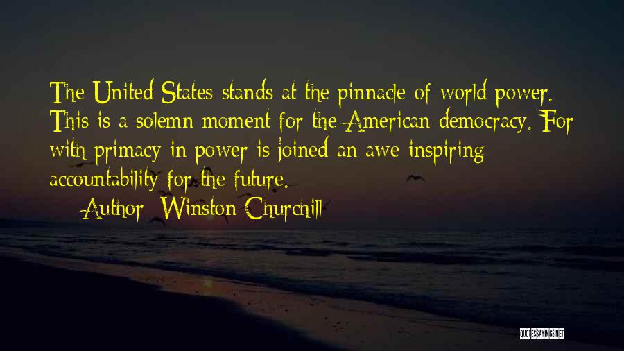 Stands Quotes By Winston Churchill