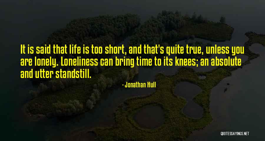 Standstill Quotes By Jonathan Hull