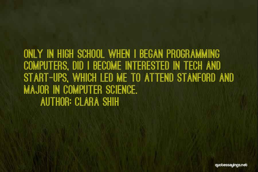 Stanford Quotes By Clara Shih