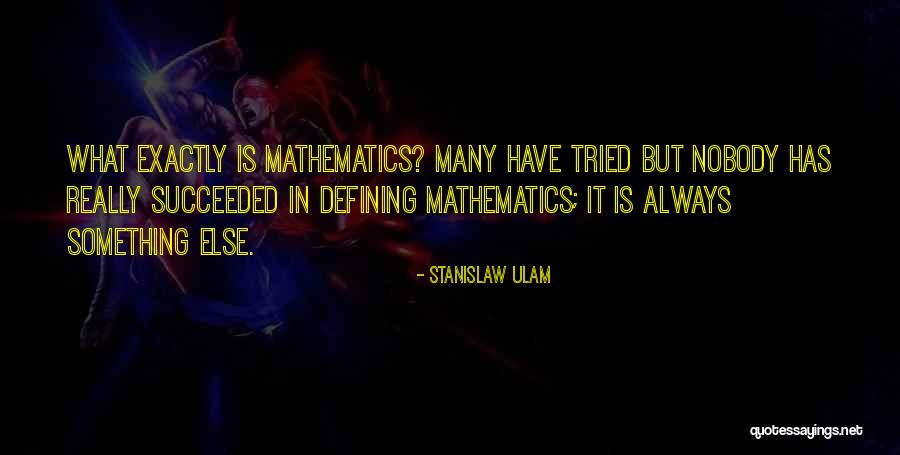 Stanislaw Ulam Quotes 147357