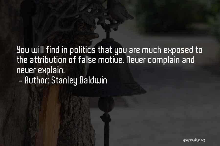 Stanley Baldwin Quotes 1469383