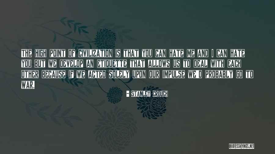 Stanley Crouch Quotes 234852 Stanley Crouch Quotes 234852
