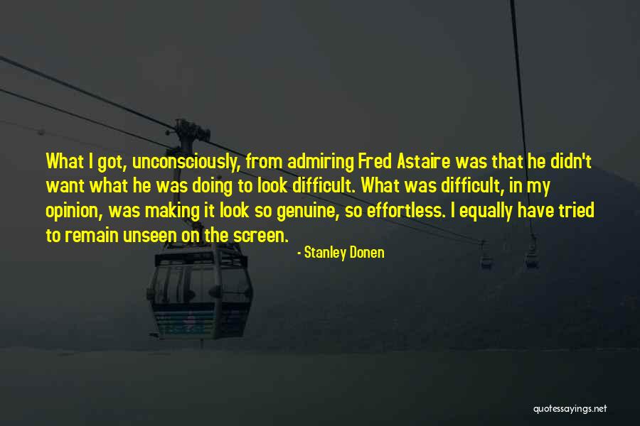 Stanley Donen Quotes 1322704 Stanley Donen Quotes 1322704