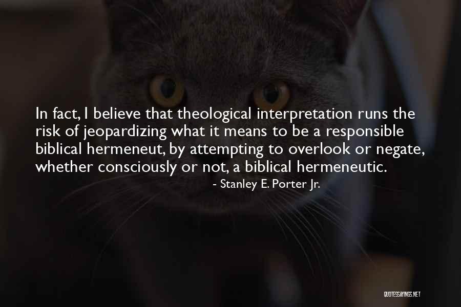 Stanley E. Porter Jr. Quotes 1626626 Stanley E. Porter Jr. Quotes 1626626
