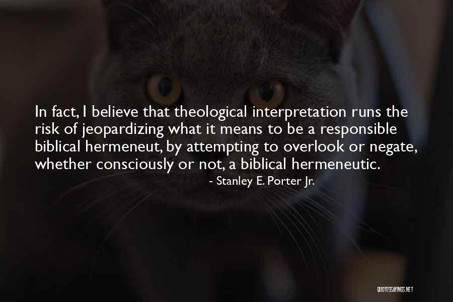 Stanley E. Porter Jr. Quotes 1626626