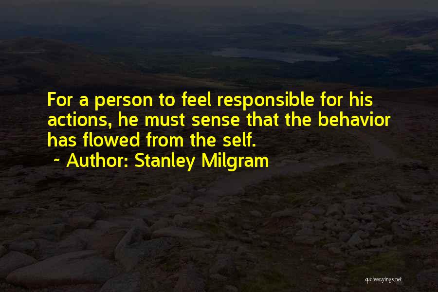 Stanley Milgram Quotes 1851273