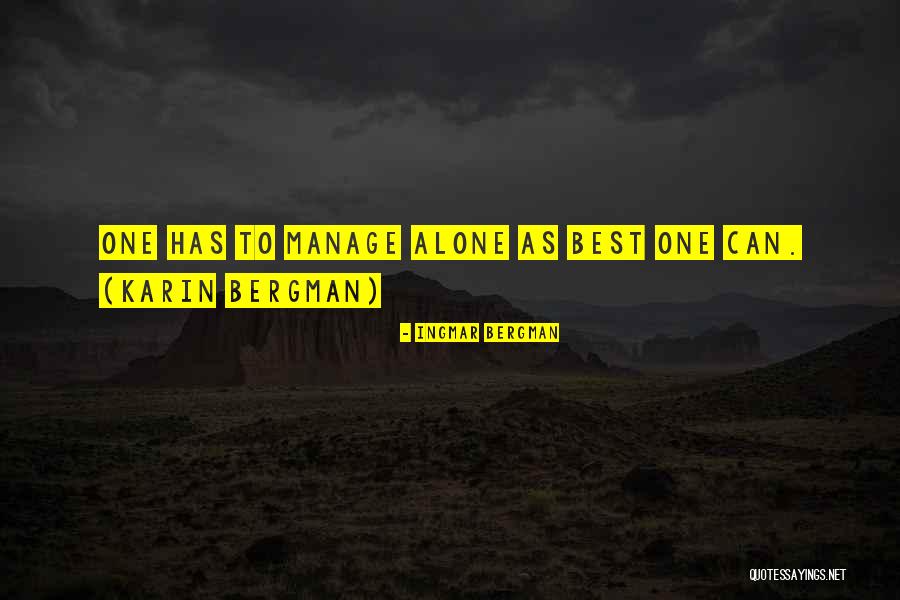 Stanojevic Stil Quotes By Ingmar Bergman