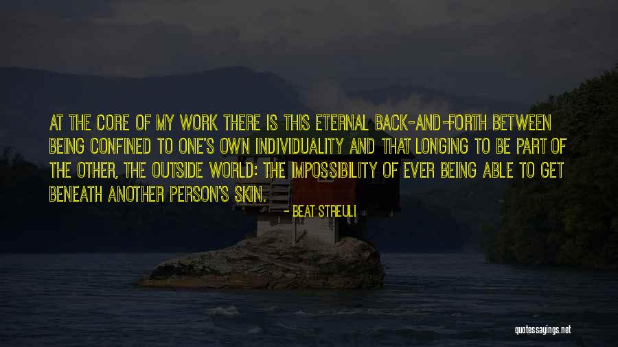 Stanotte A Pompei Quotes By Beat Streuli Stanotte A Pompei Quotes By Beat Streuli