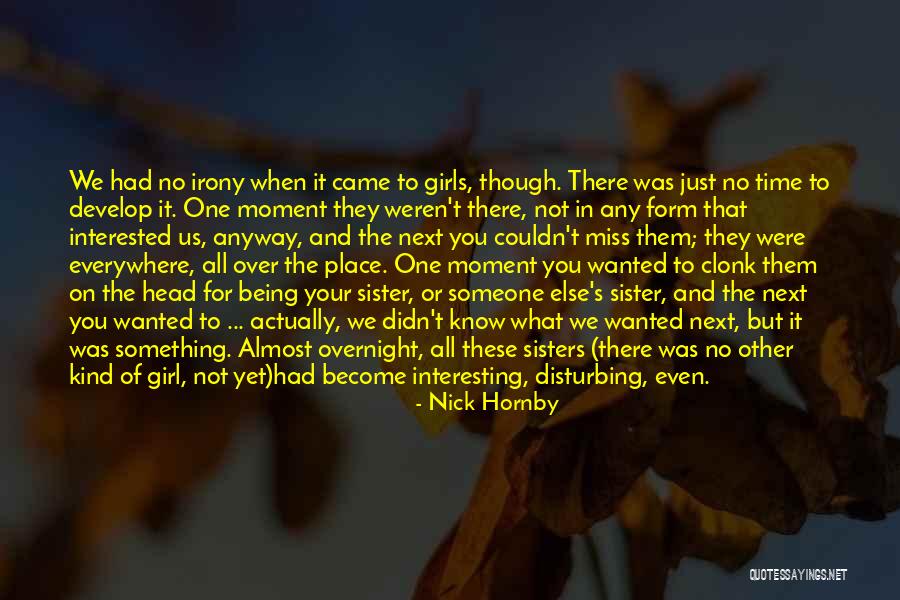 Stanya Kahn Quotes By Nick Hornby Stanya Kahn Quotes By Nick Hornby