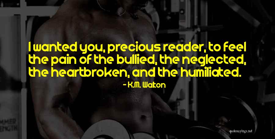 Stanyer Edmondson Quotes By K.M. Walton Stanyer Edmondson Quotes By K.M. Walton