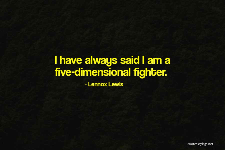 Stanyer Edmondson Quotes By Lennox Lewis Stanyer Edmondson Quotes By Lennox Lewis