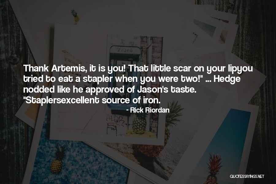 Staplers Quotes By Rick Riordan Staplers Quotes By Rick Riordan