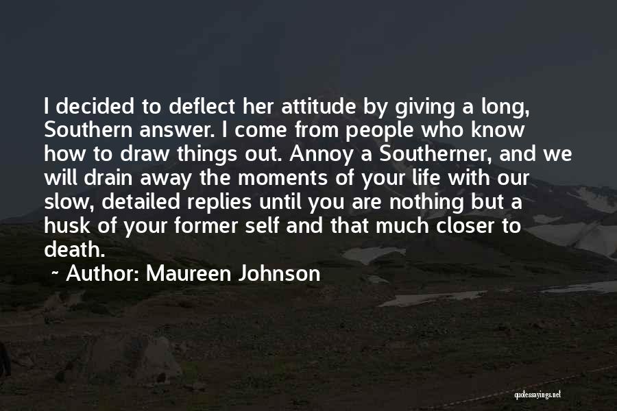 Star And Death Quotes By Maureen Johnson