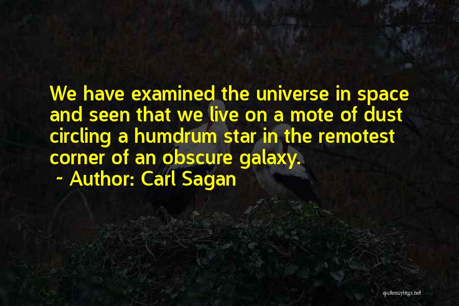 Star And Galaxy Quotes By Carl Sagan