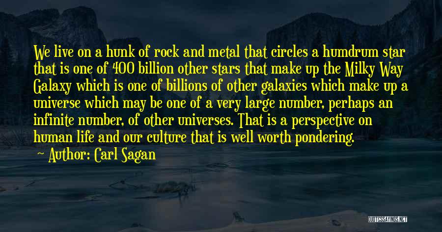 Star And Galaxy Quotes By Carl Sagan