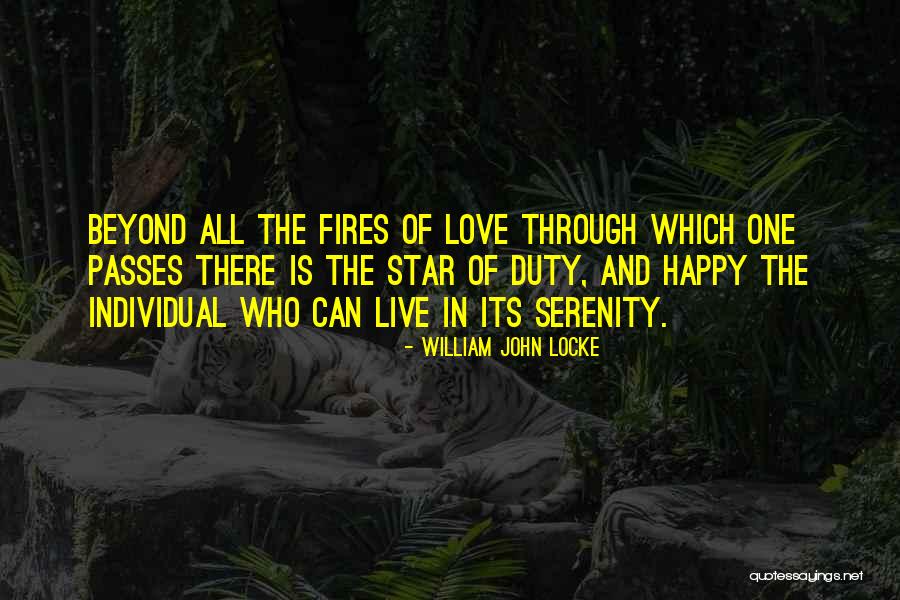 Star And Love Quotes By William John Locke