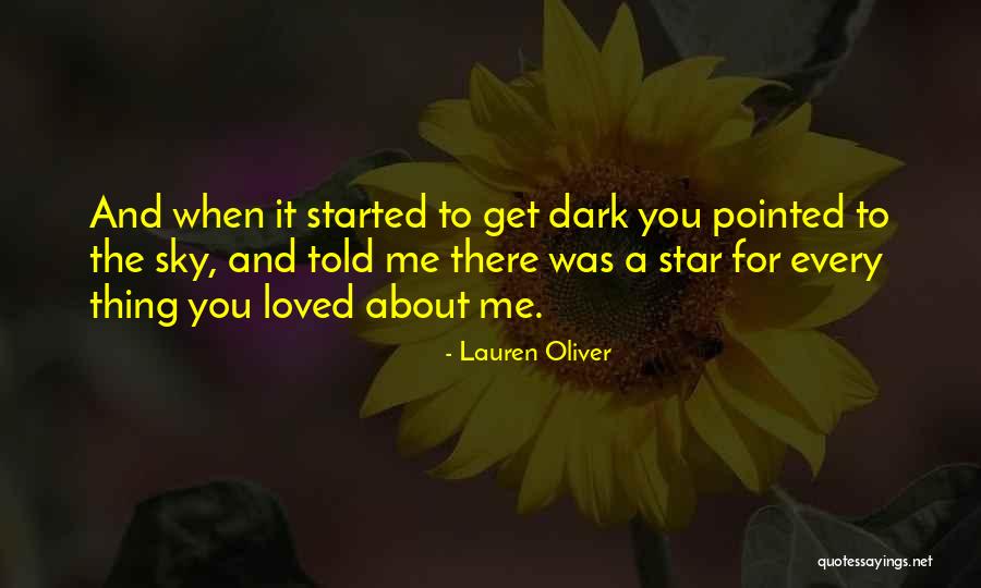 Star And Sky Quotes By Lauren Oliver Star And Sky Quotes By Lauren Oliver
