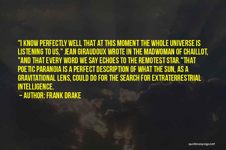 Star And Sun Quotes By Frank Drake