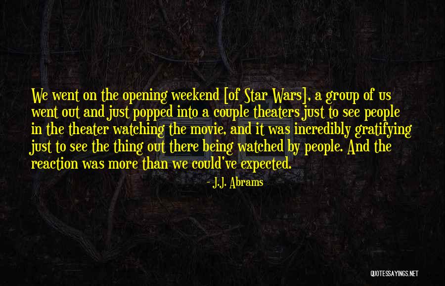 Star Couple Quotes By J.J. Abrams Star Couple Quotes By J.J. Abrams