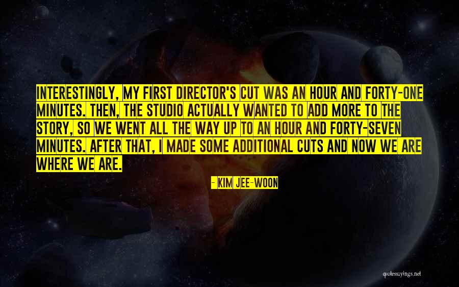 Star Endeavour Quotes By Kim Jee-woon Star Endeavour Quotes By Kim Jee-woon