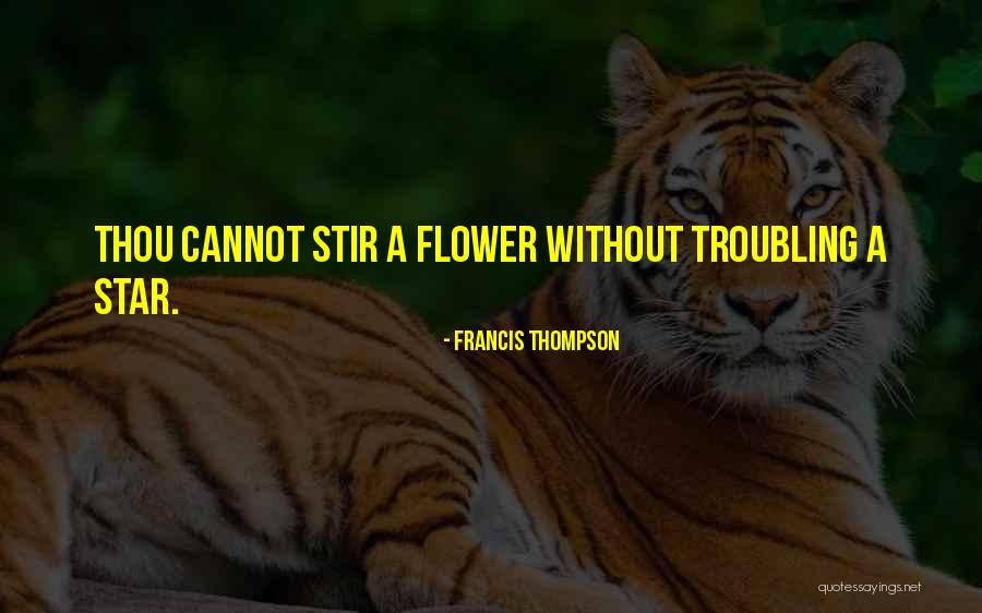 Star Flower Quotes By Francis Thompson